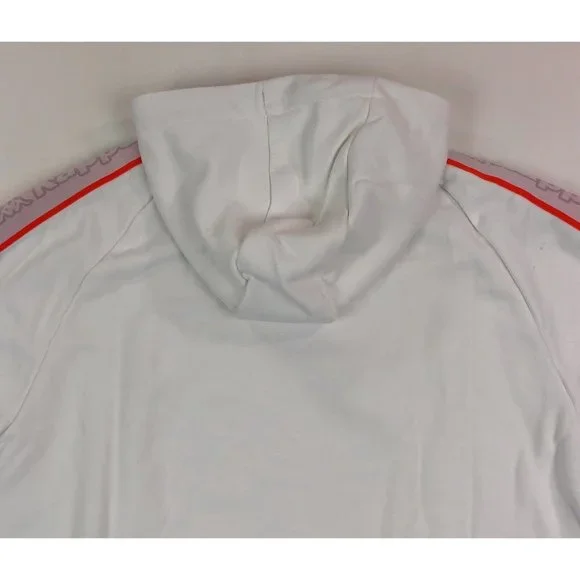 Kappa Logo Tape Apet 2 Mens XL White Regular Fit Pullover Hoodie Sweatshirt - Picture 11 of 12